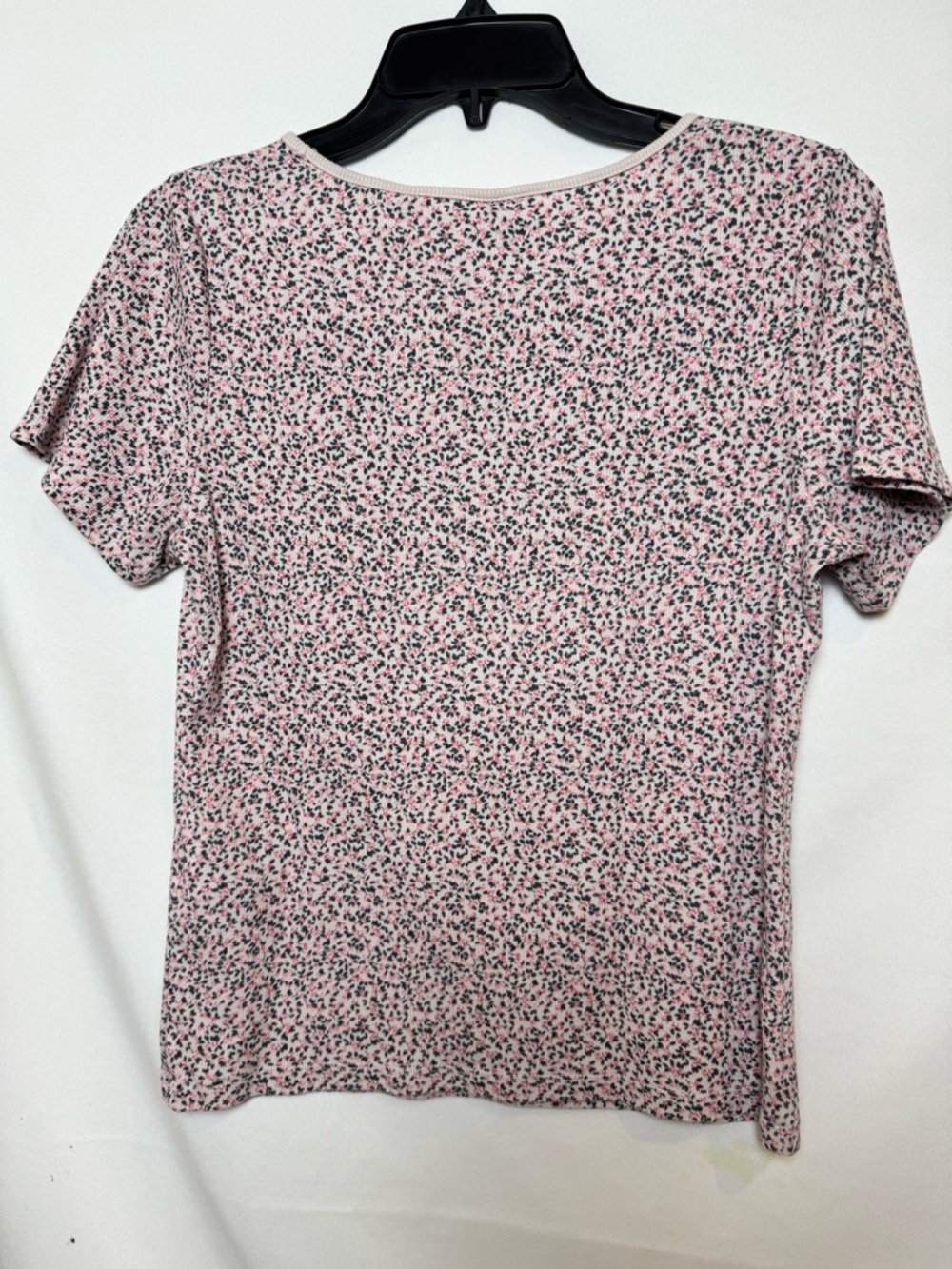 Levi's Ribbed Pink Floral Woman’s Tee Disty Print - Picture 2 of 5